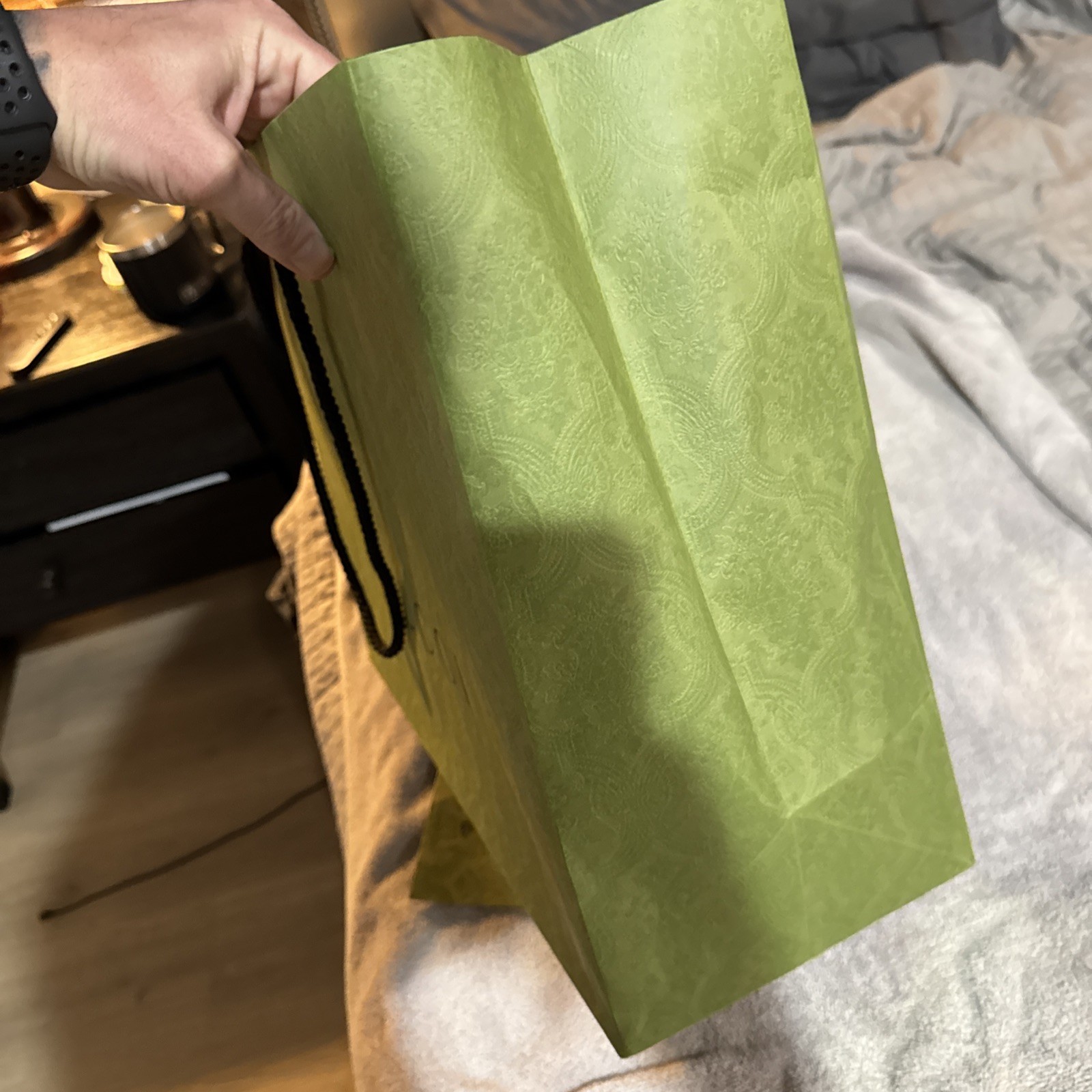 Authentic Gucci Large Magnetic Gift Box14.25 x 11 x 4.7/8” See Photos and BAG