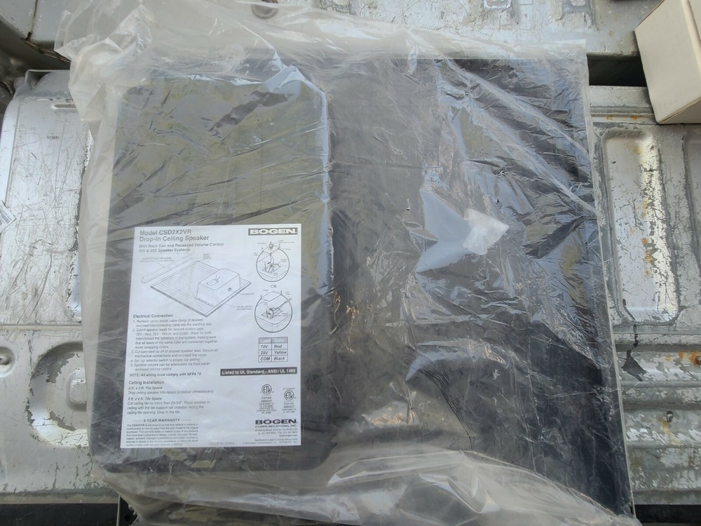 Bogen Drop in Speakers model CDS2X2VR Single