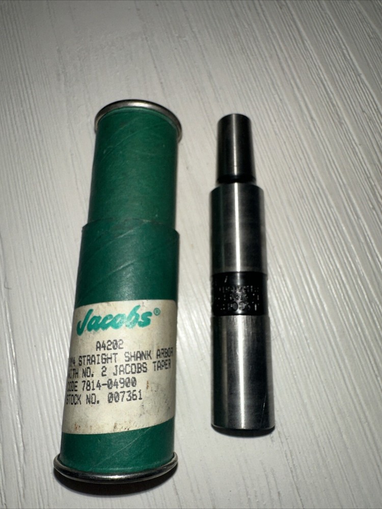 Jacobs A4202 3/4 Straight Shank Arbor
