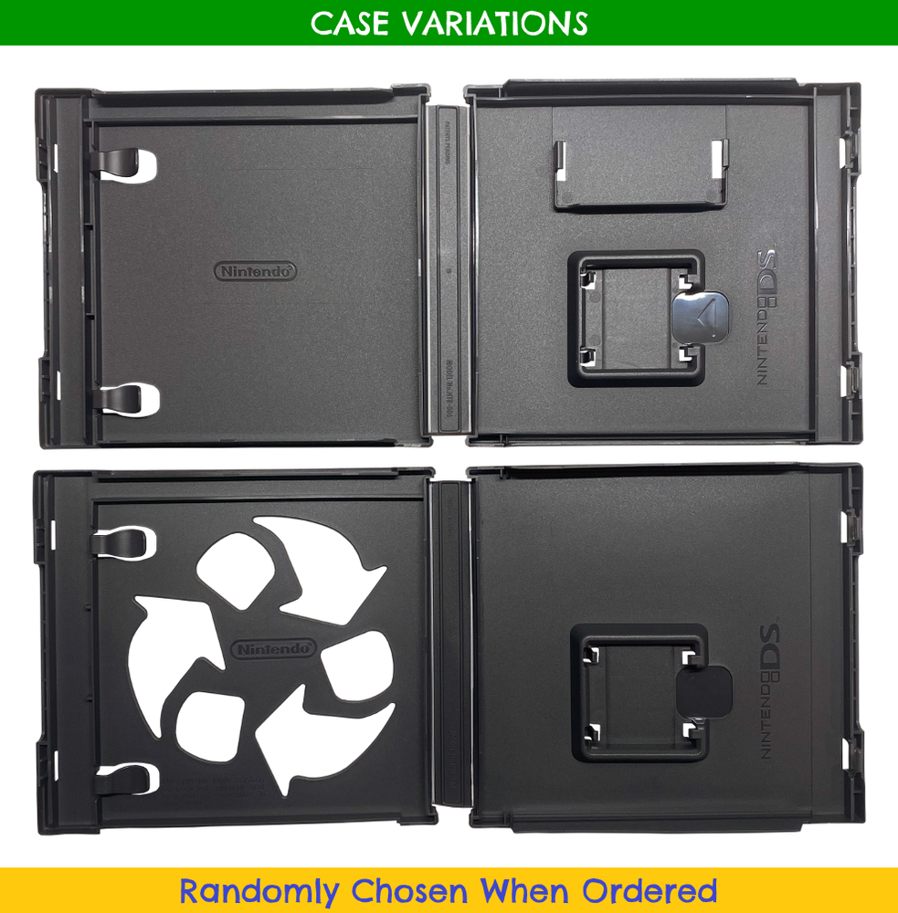 Authentic Nintendo DS Cases w/ Complimentary Pokémon Covers