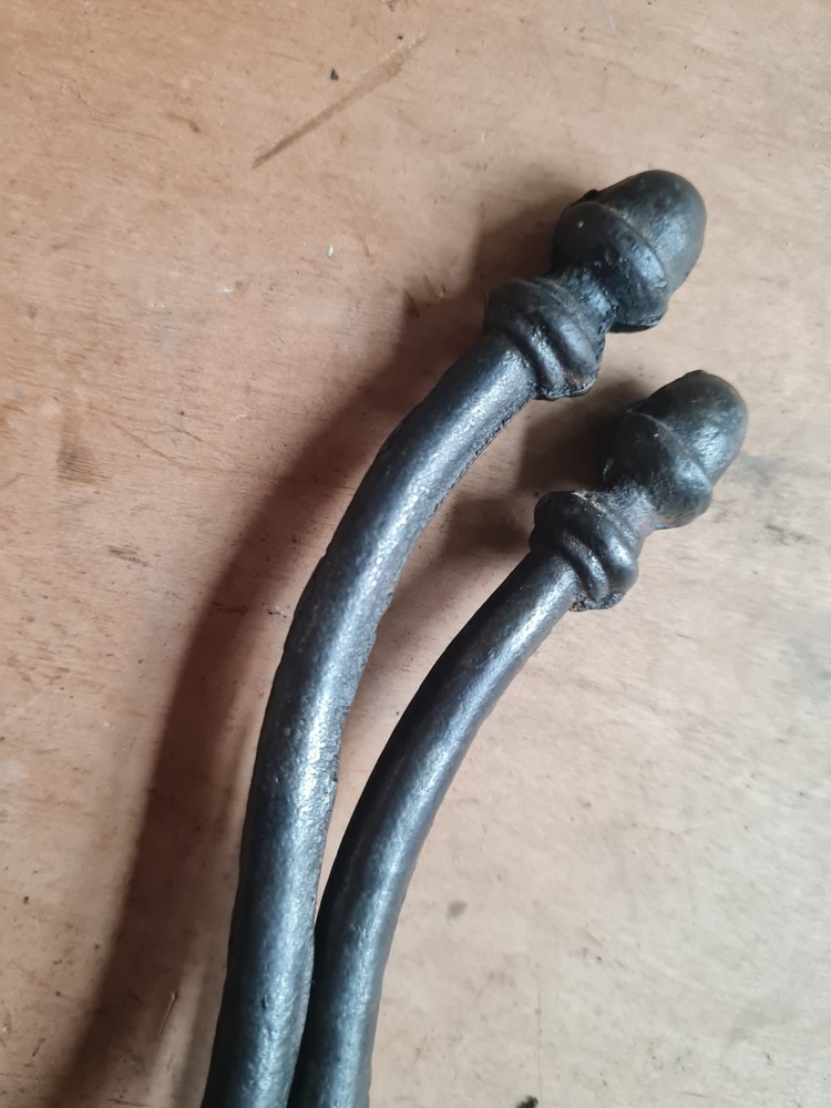 Two Vintage Cast Iron Coat /Bag/ Hat/ Hooks