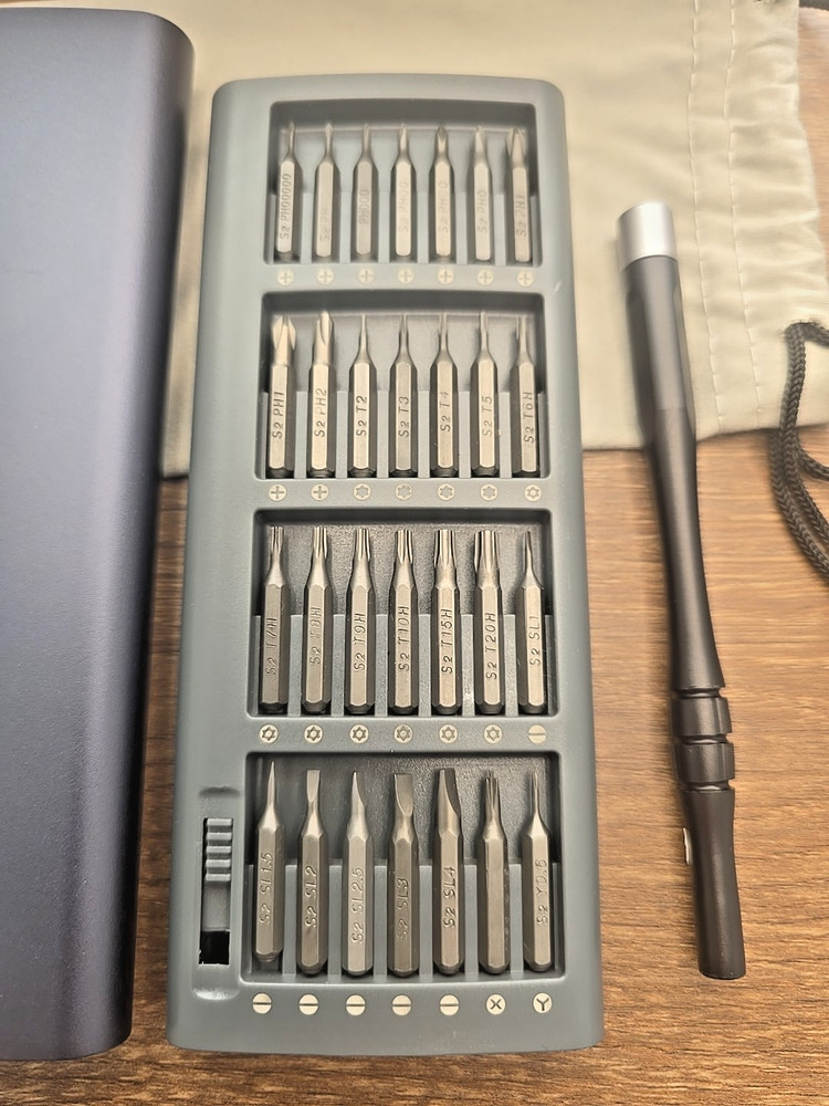 Klearlook 56 in 1 Multifunctional Screwdriver Bit Set w/Case and Handle