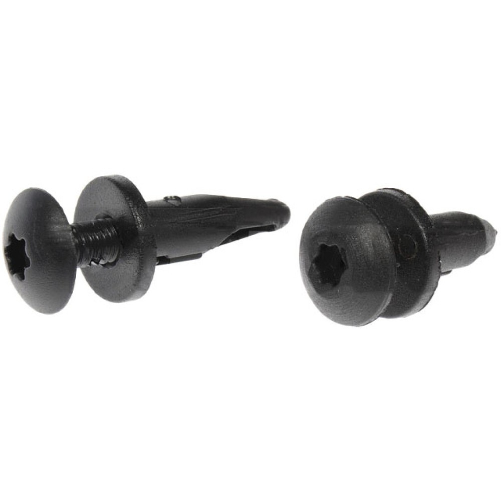 Push Retainer Assortments | Plastic Case Material | Black | Screw Head