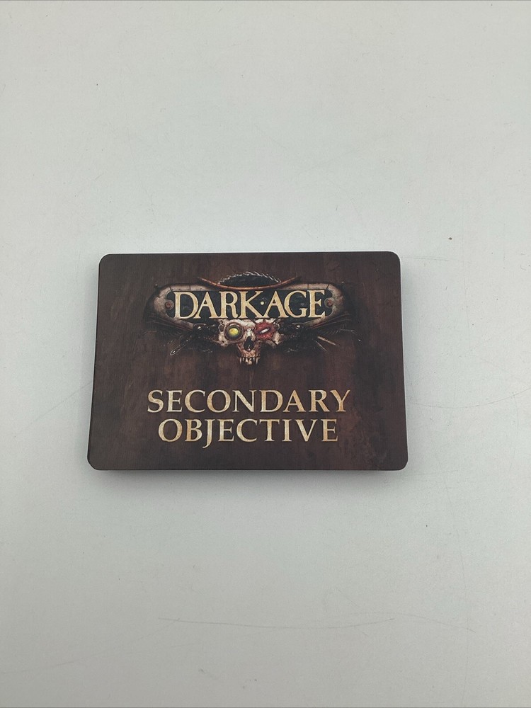 Dark Age Games Secondary Objective Deck 2017