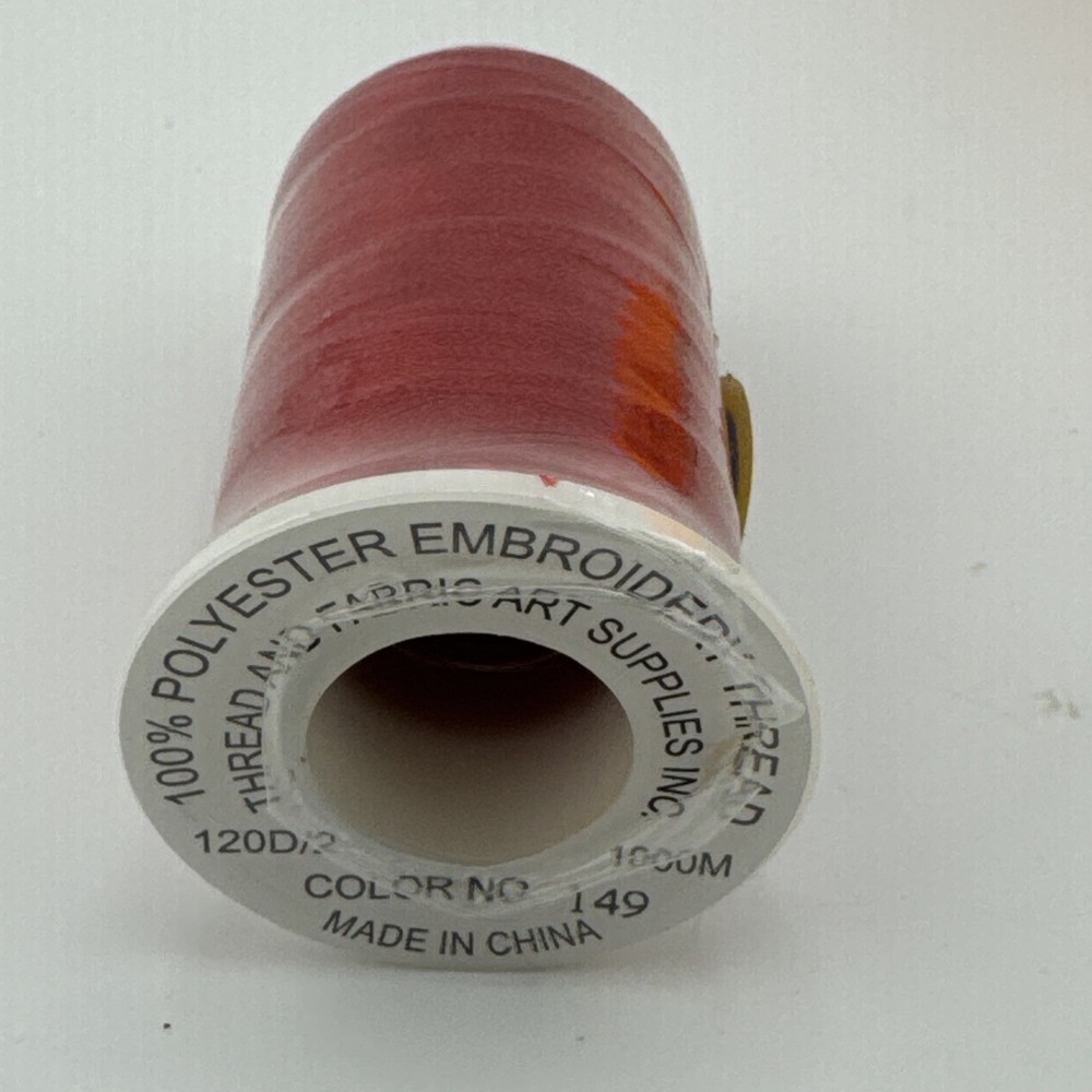 Thread Art Rayon Embroidery Thread 1000M 5 Rolls Assorted