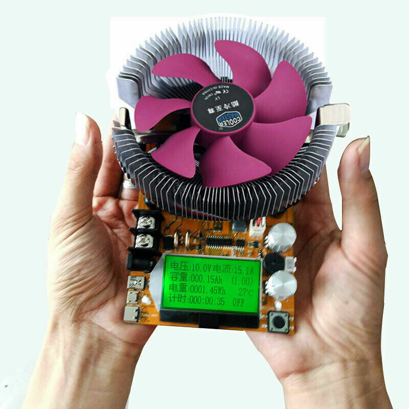 Constant Current Battery Capacity Tester Module Electronic Load Tester 220V 20A