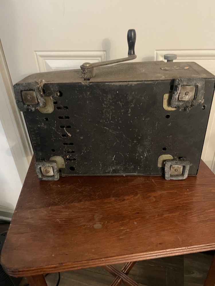 Vintage RC Allen Figuring Machine Adding Subtracting Calculator