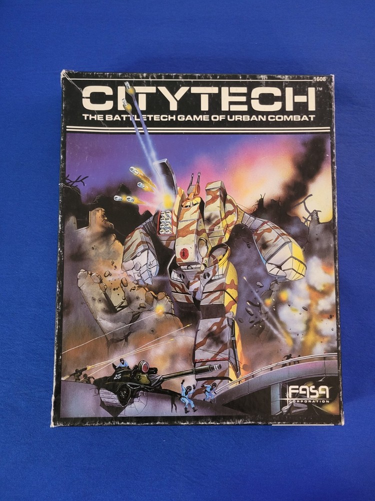 Citytech Box Set - Battletech 1608 (Complete)