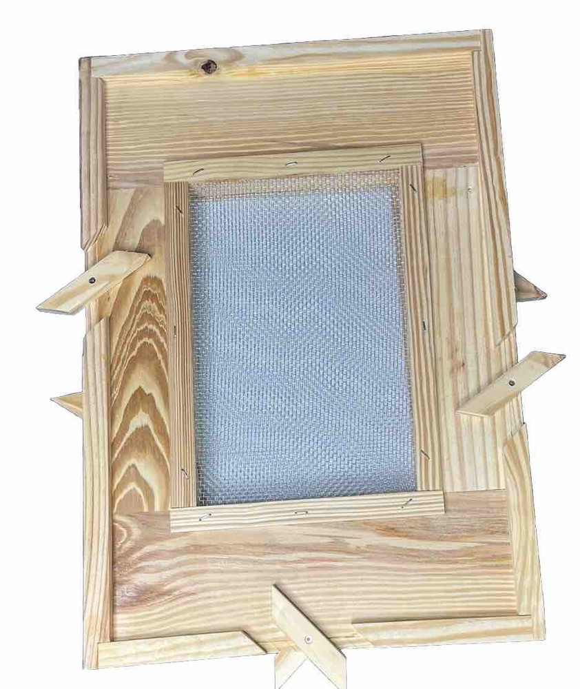 8 Frame Pine Double Screen Board (Snelgrove) for Langstroth bee hive