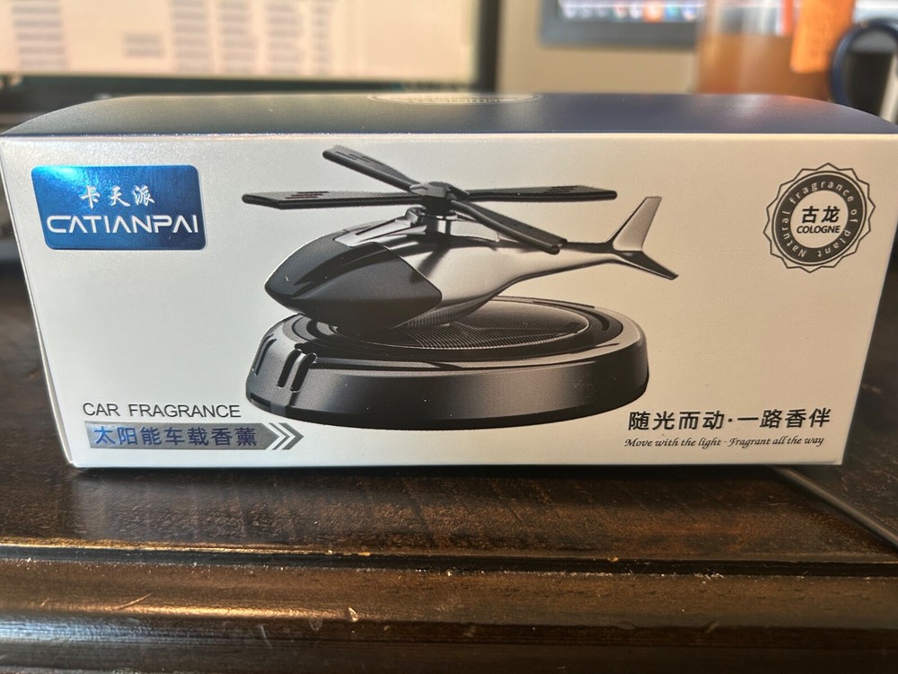 Car Air Freshener Diffuser Helicopter Car Perfume Creat, Aromatherapy Diffuser