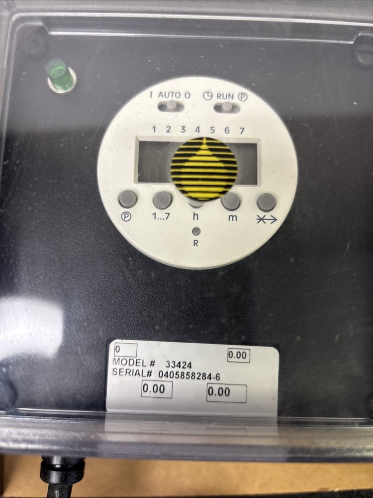 LMI Liquitron Time Switch Controller Model 33424 Liquid Metronics Milton Roy
