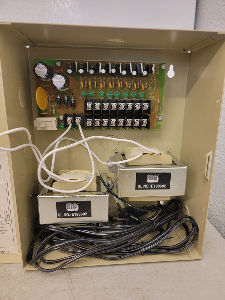 MG Electronics DPS-12DC-16 16 Camera Power Supply