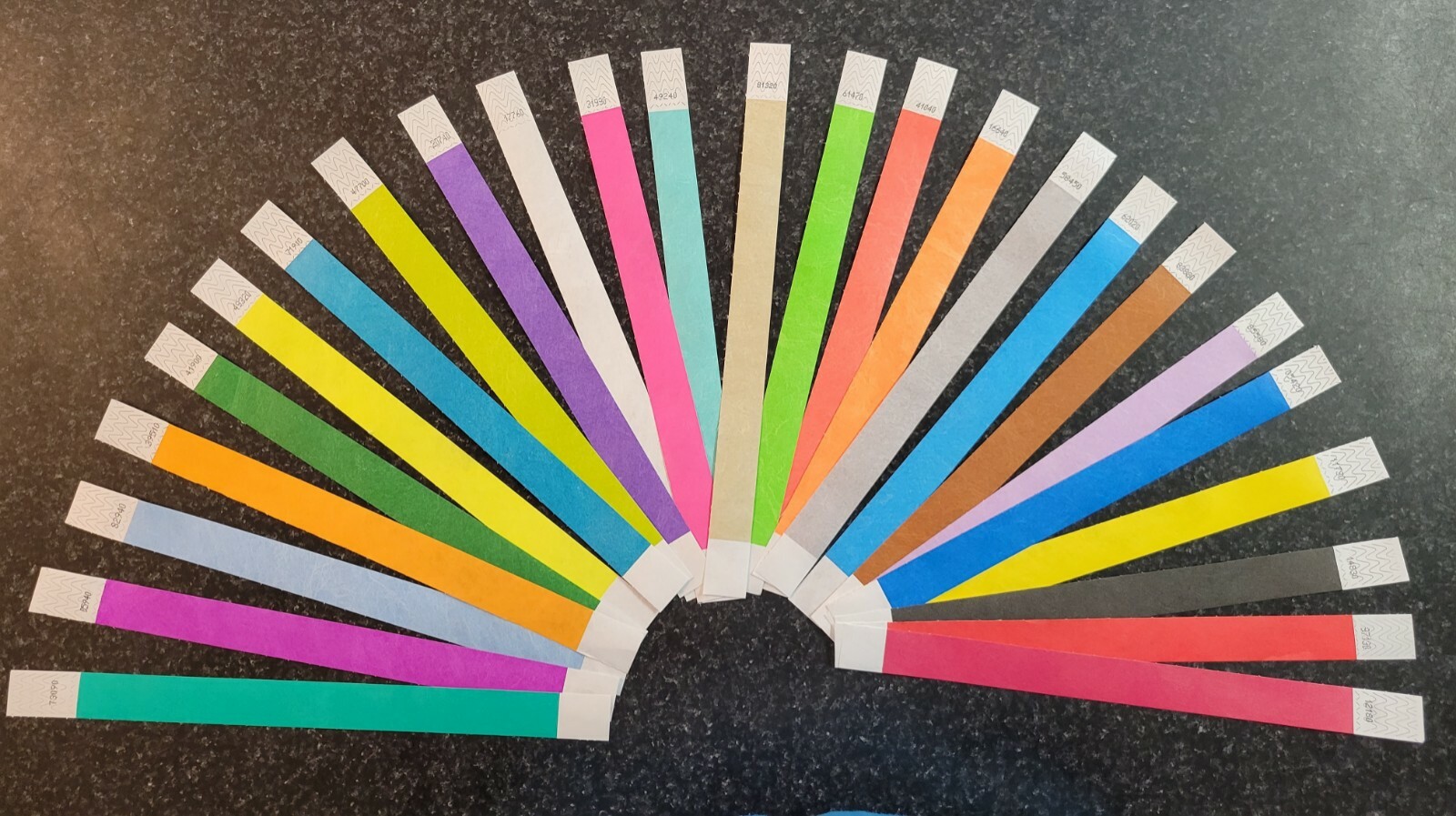 100-1000 3/4" PAPER WRISTBANDS, TYVEK WRISTBANDS, WRISTBANDS FOR EVENTS