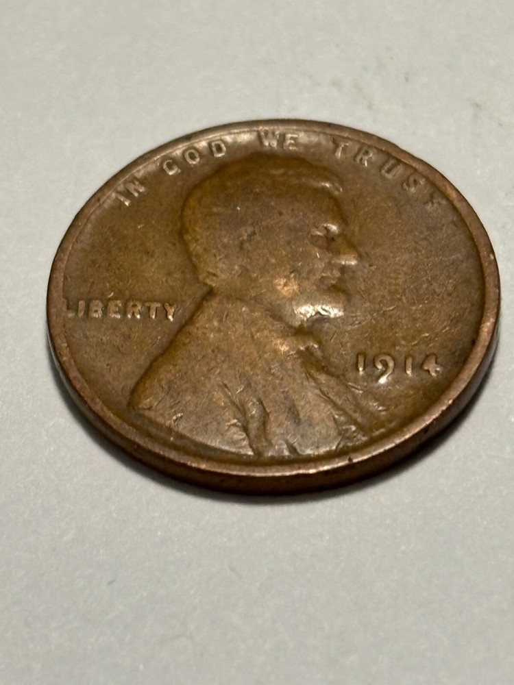 1914 lincoln cent free shipping lower grade