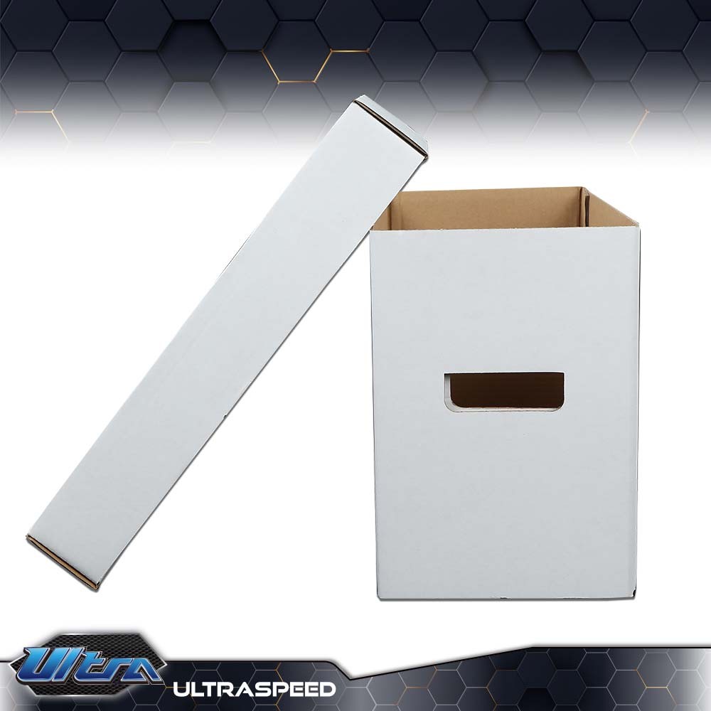 10Pcs Durable Comic Books Storage Boxes Short Holds 150-175 Stackable Archive