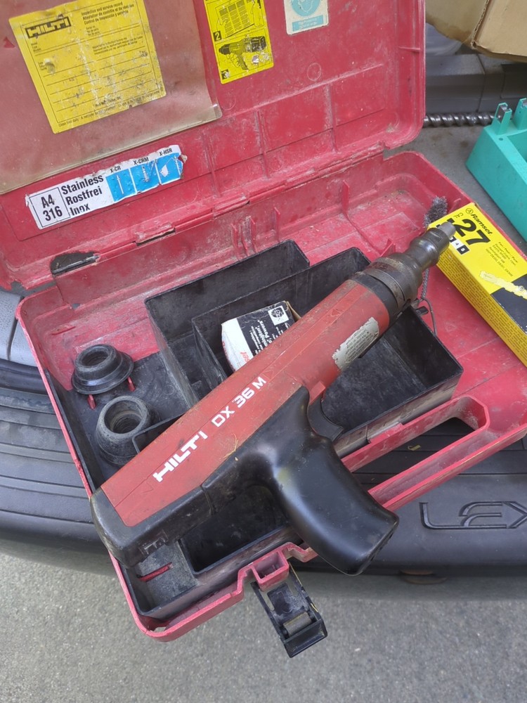HILTI DX36M POWDER ACTUATED
