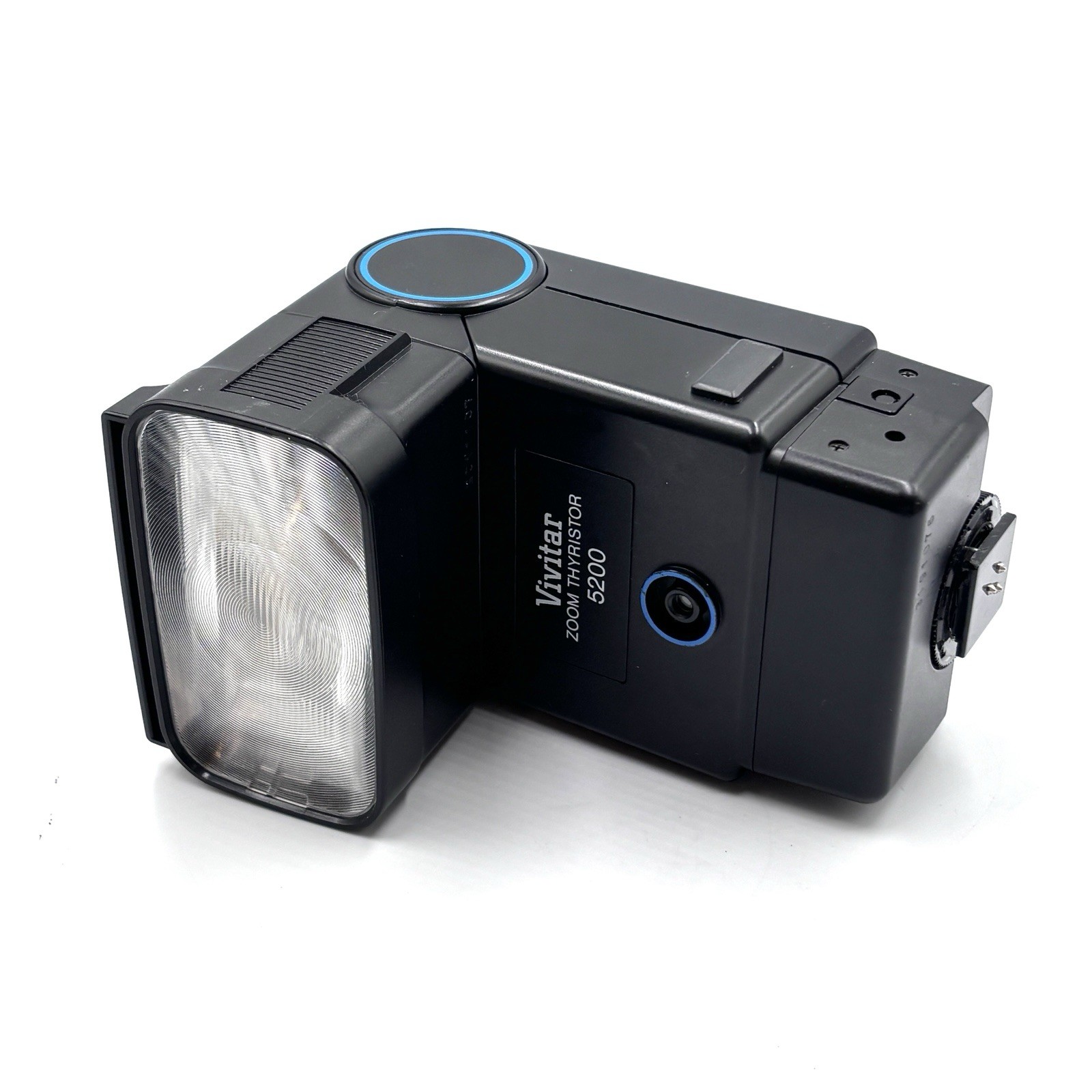 Vivitar 5200 Zoom Thyristor Universal Shoe Mount Camera Flash - Tested!