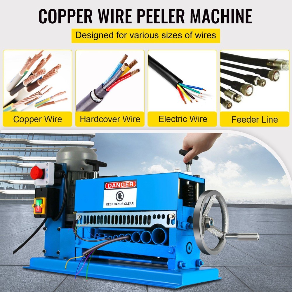 Wire Stripping Machine DA 0.06 inch -1.5 inch,Wire Stripper Machine 11 Channels