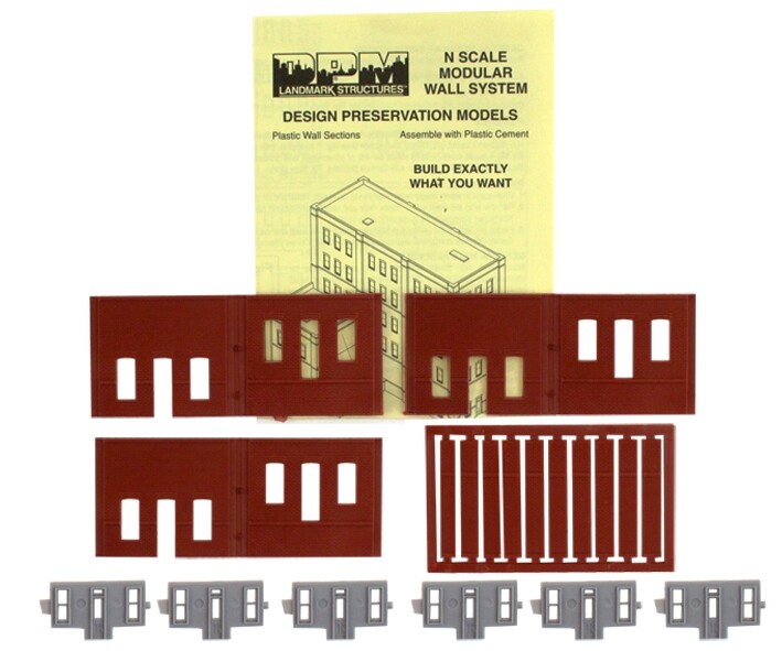 N Scale -3 Street Level & Dock Level Entrys "Modular System" DPM-60104