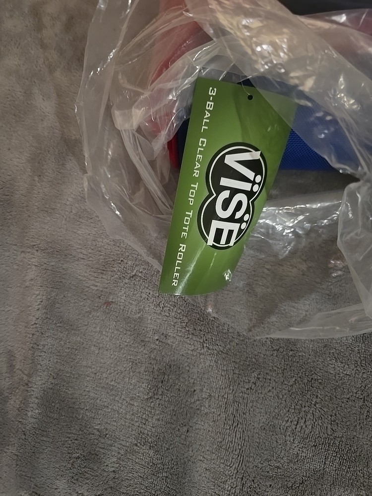 Vise 3 - ball clear Top Tote Roller
