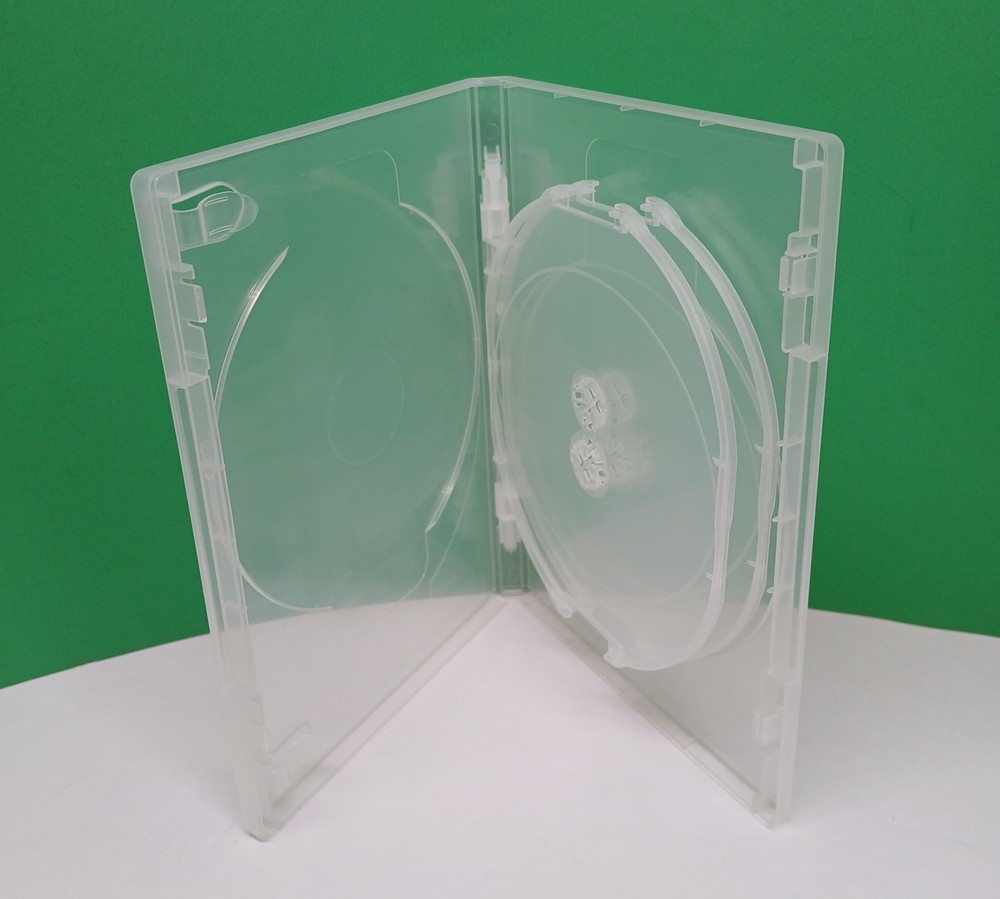 One Transparent 5 Disc DVD , Replacement Case