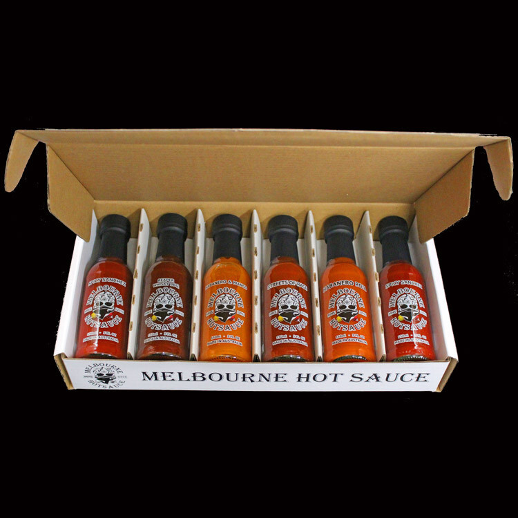 Melbourne Hot Sauce Extra HOT 6 pack