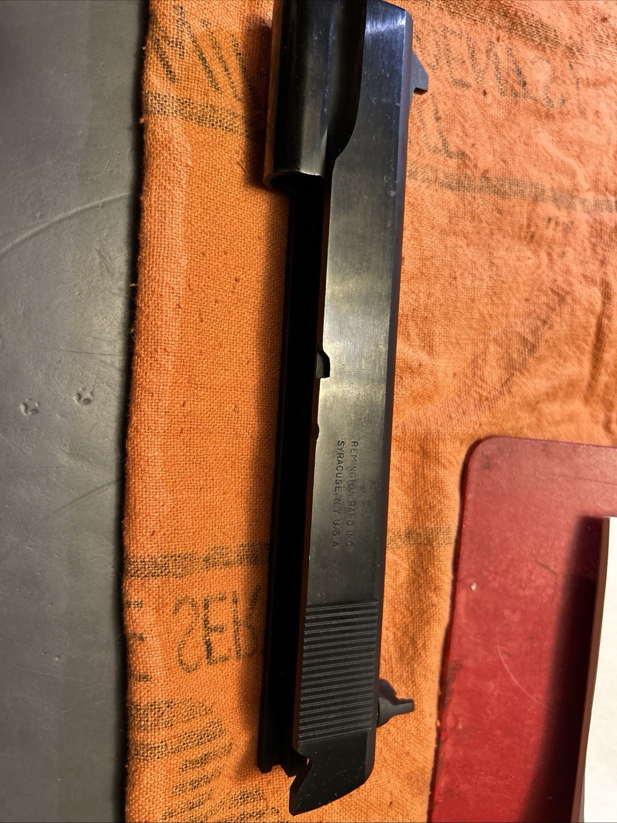 Remington Rand 1911 Dulite Finish General Shaver Division Slide 1943