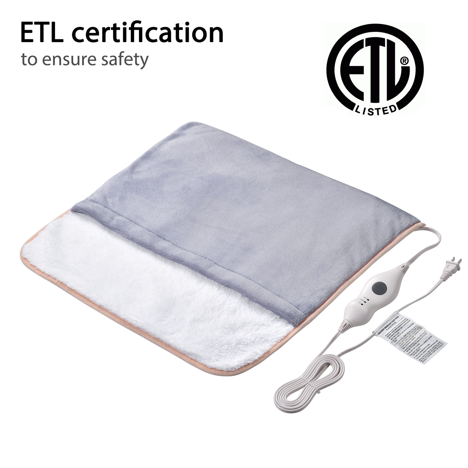 Electric Heated Foot Warmers Unisex Winter Foot Heating Pad with Auto Shut Off