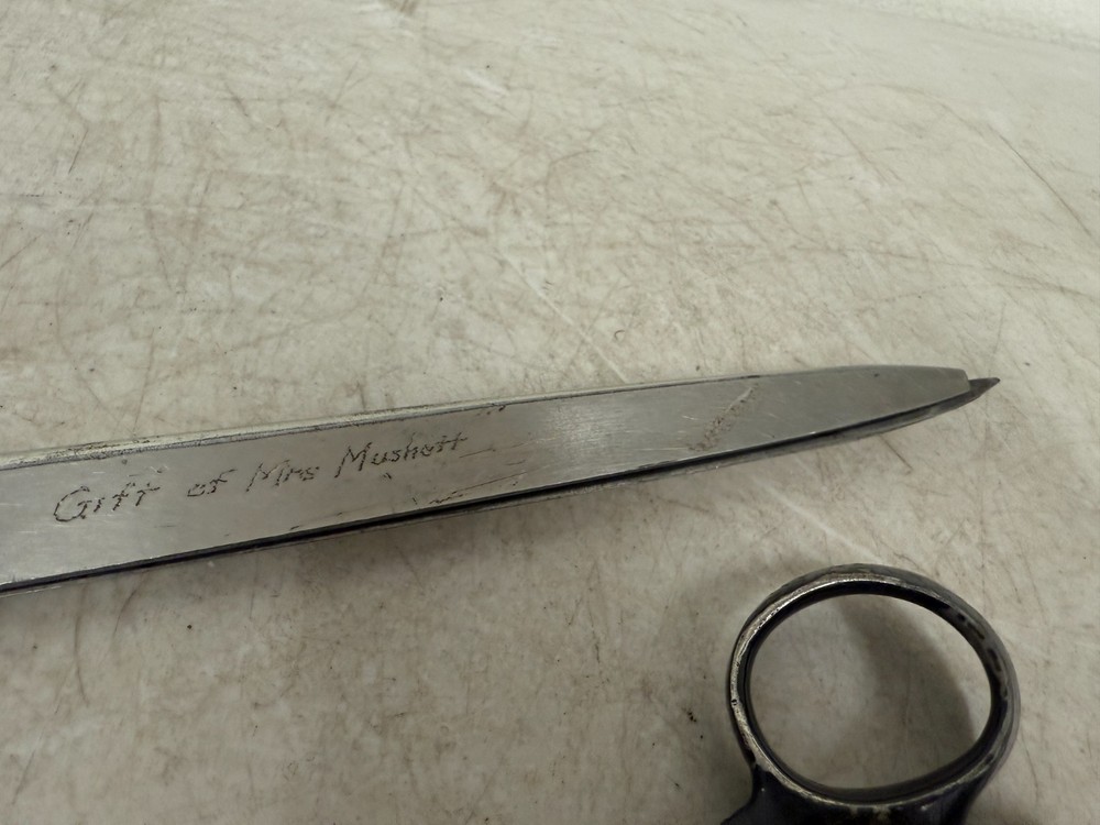2x Robinson & McCrary Tailor Shears – Vintage Sewing Scissors – Sharp Blades