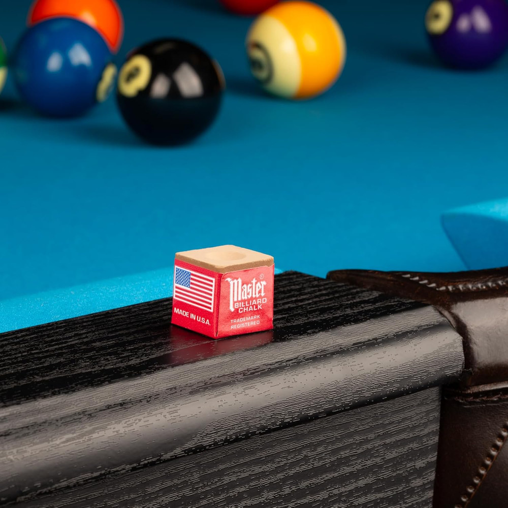Billiard/Pool Cue Chalk Box, 12 Cubes