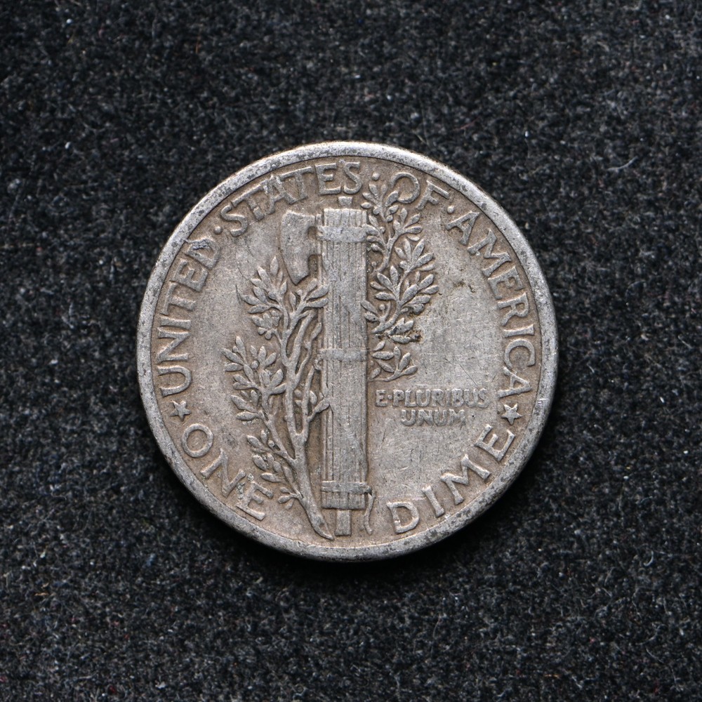 1928 Mercury Silver Dime (bb18773)