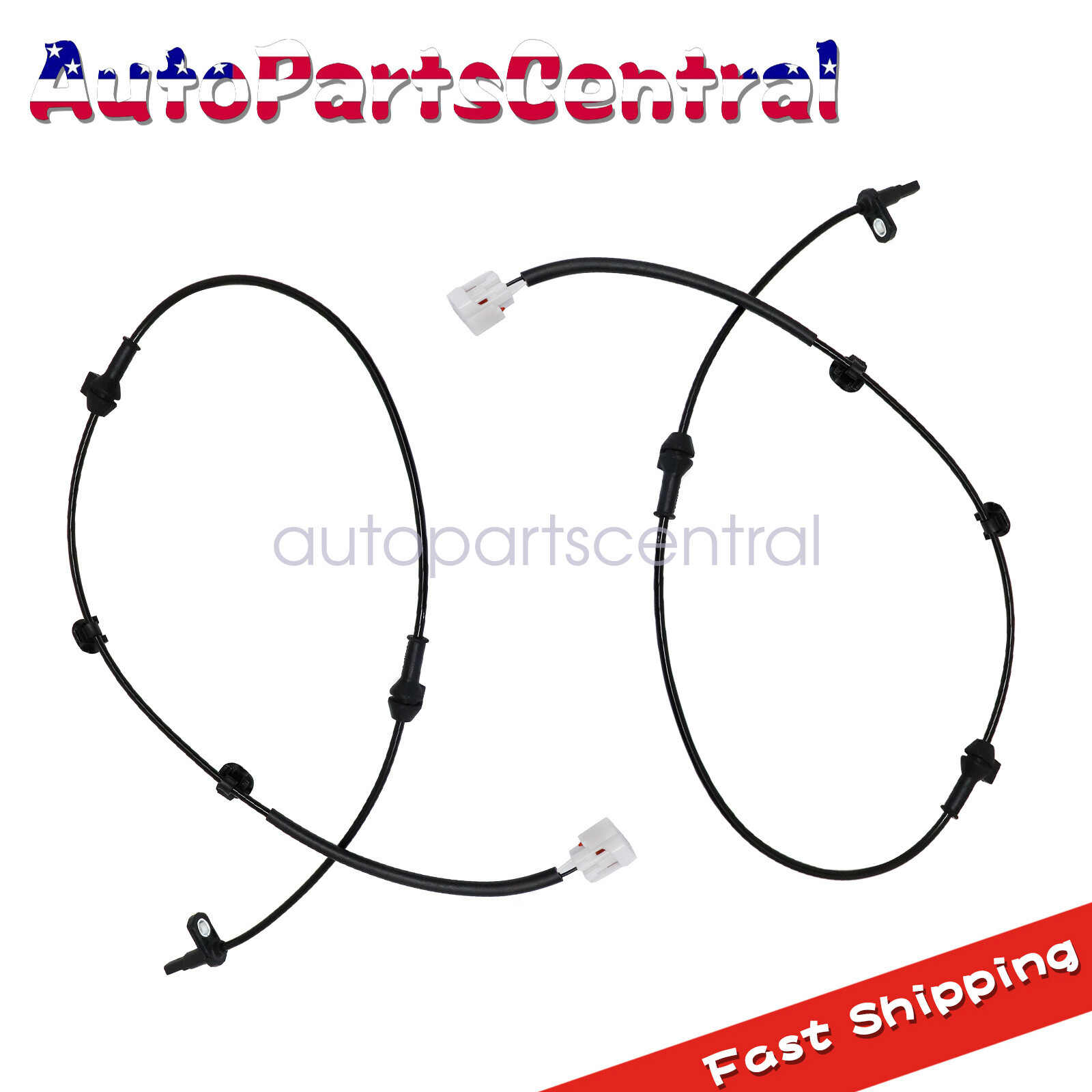 2x ABS Wheel Speed Sensor Front Left+Right For Mitsubishi Mirage 4670B087