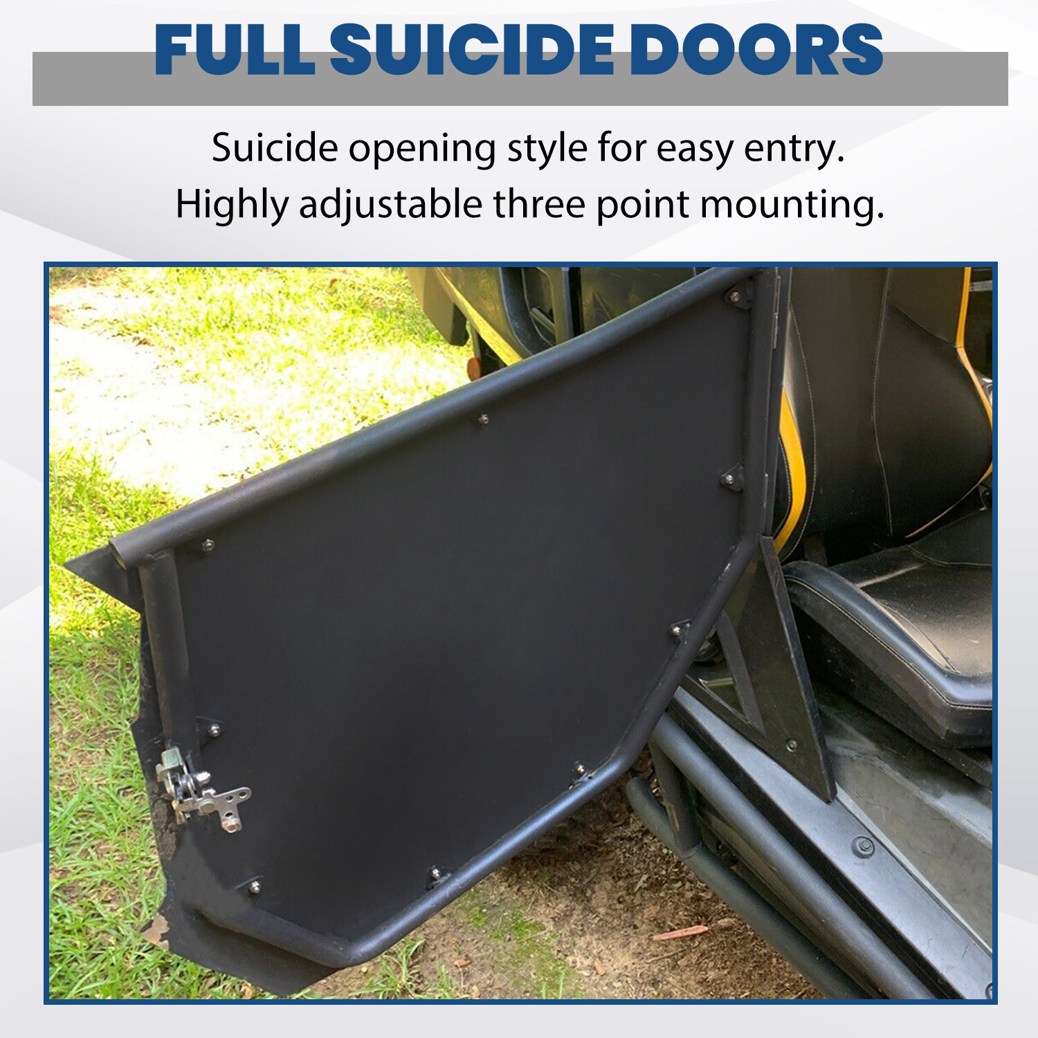 Set of 2 For 2011-2020 CAN-AM Maverick / Commander 800 1000 UTV Suicide Doors