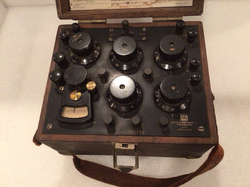 Leeds & Northrup 1940s Model 5430-A Electrical Test Set