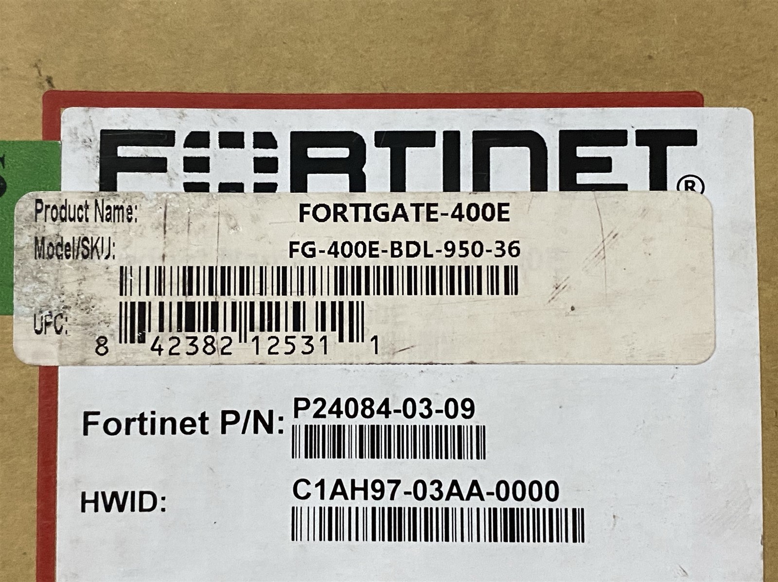 Fortinet Fortigate 400e FG-400E Network Security Appliance Firewall New open box