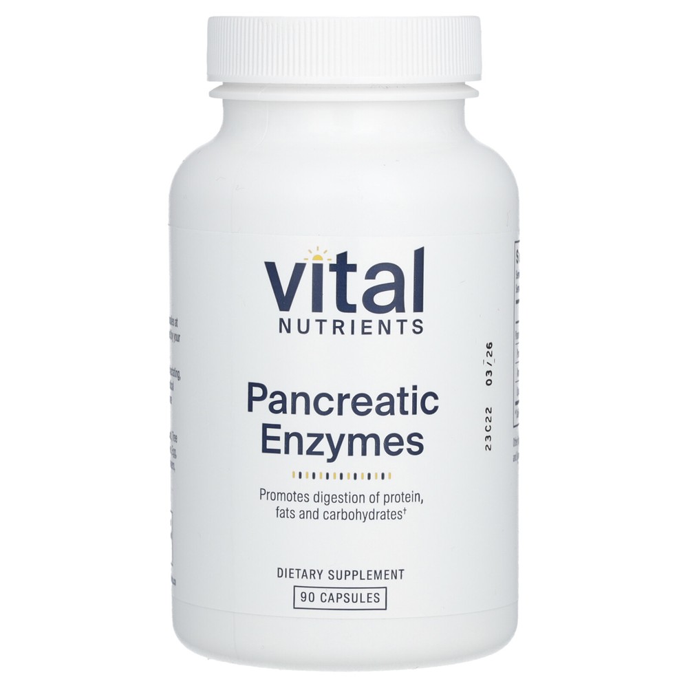 Pancreatic Enzymes, 90 Capsules