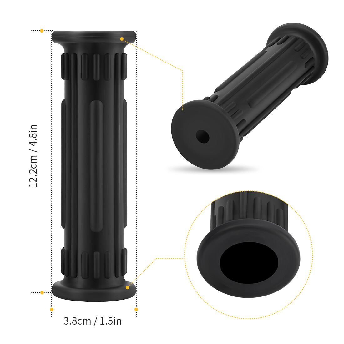 2 x Handlebar Grips for Polaris Sportsman 800 700 600 500 450 400 335 MV7 X2