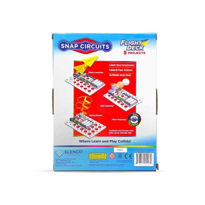 SNAP CIRCUITS SCFLTKIT - FLIGHT DECK - 6 STEM PROJECTS - AUTHORIZED DISTRIBUTOR