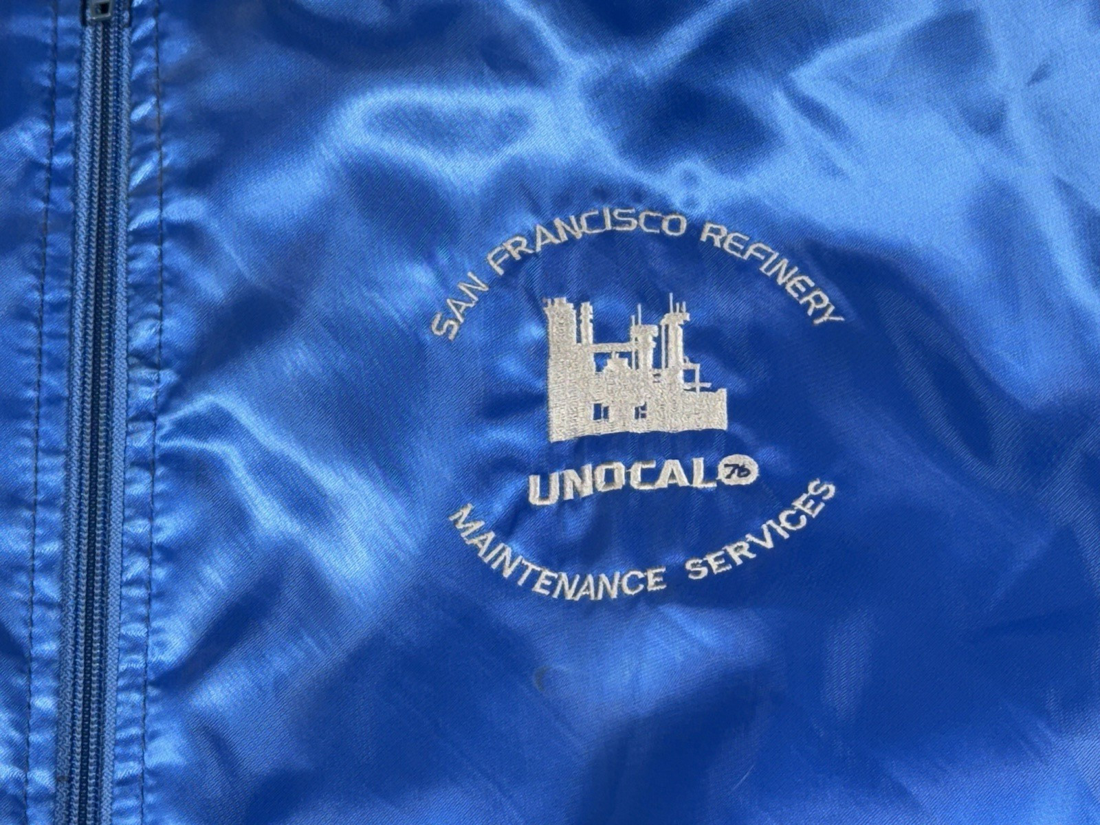 11 Lot Vintage Jackets Unocal 76 San Francisco Refinery Oil Gas Petroleum Larry
