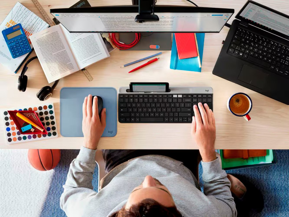 Logitech - M325s Wireless Optical Compact Ambidextrous Mouse - Wireless - Black