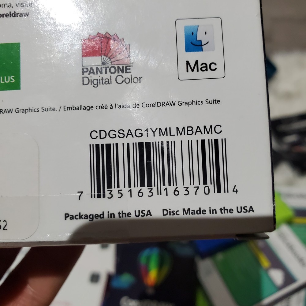 CorelDRAW Graphics Suite Editing Software Mac/PC 1 Year Subscription (NEW)