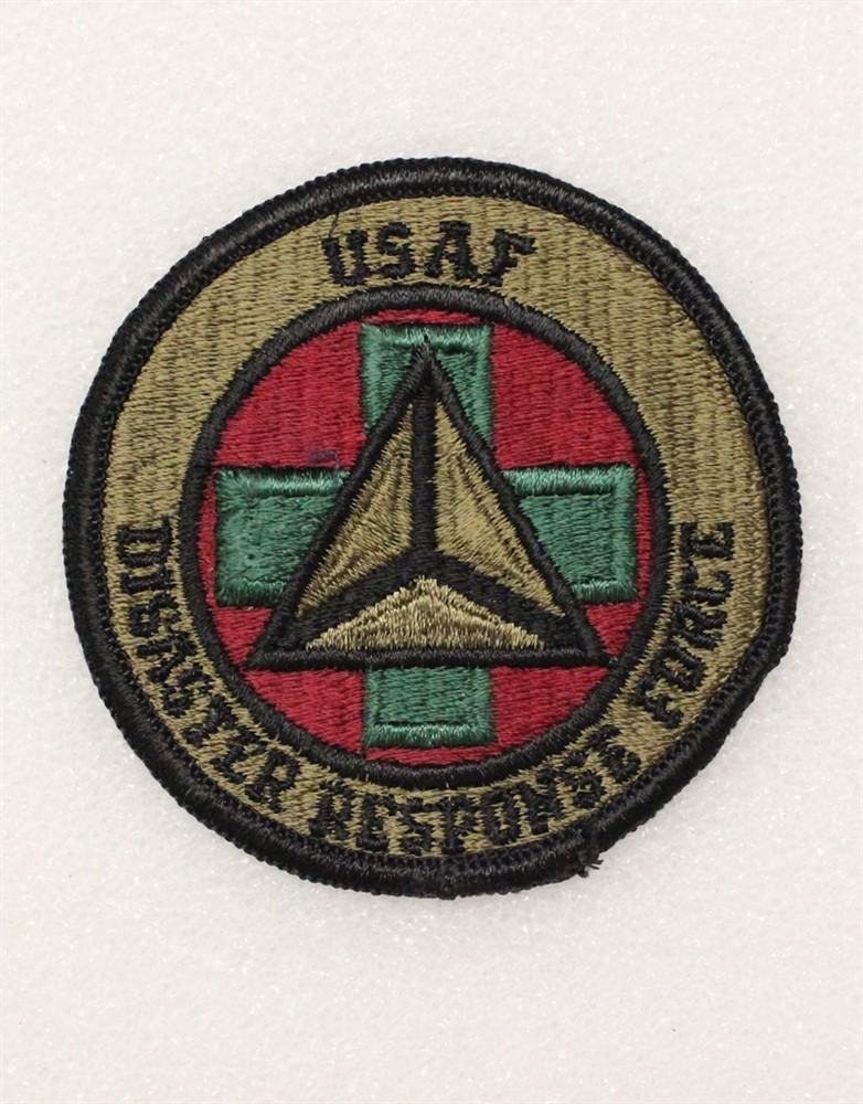 USAF Air Force Patch 4225: Disaster Response Force 3" - subdued