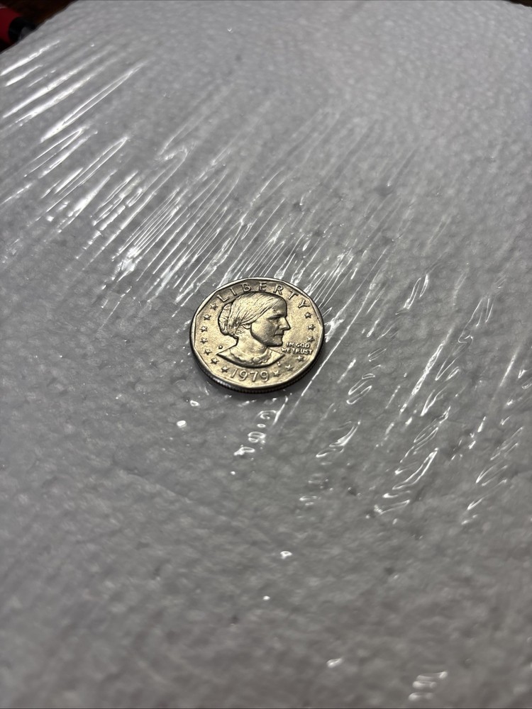 1979 D Mint Mark Susan B Anthony Dollar Coin Circulated