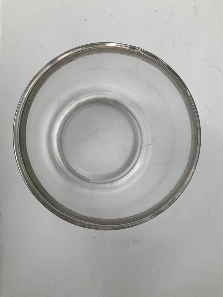 Unmarked Clear Glass Lantern Replacement Globe