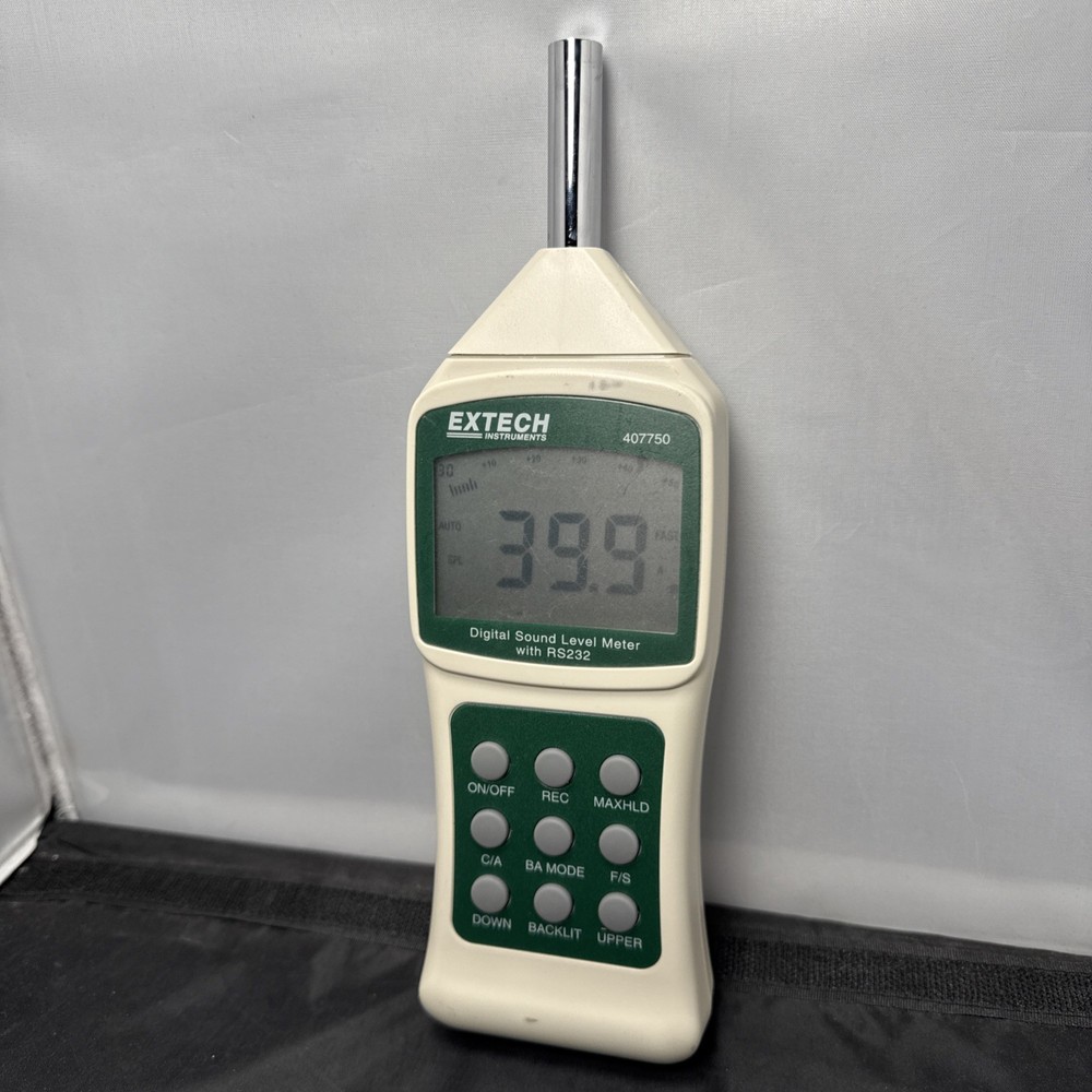 Extech Instruments 407750 Digital Sound Level Meter with RS232