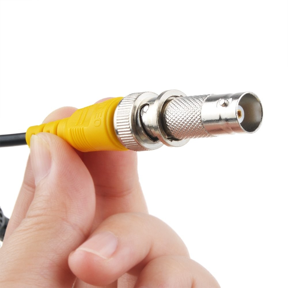 Flashmen 2-Pack 25ft HD Video Power Security Camera Cables Pre-Made All-in-One E