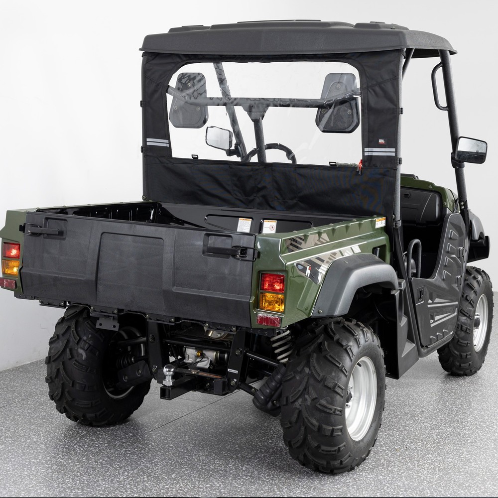 UTV Soft Rear Windshield Back Window for Hisun Axis Coleman Massimo MSU 500 700