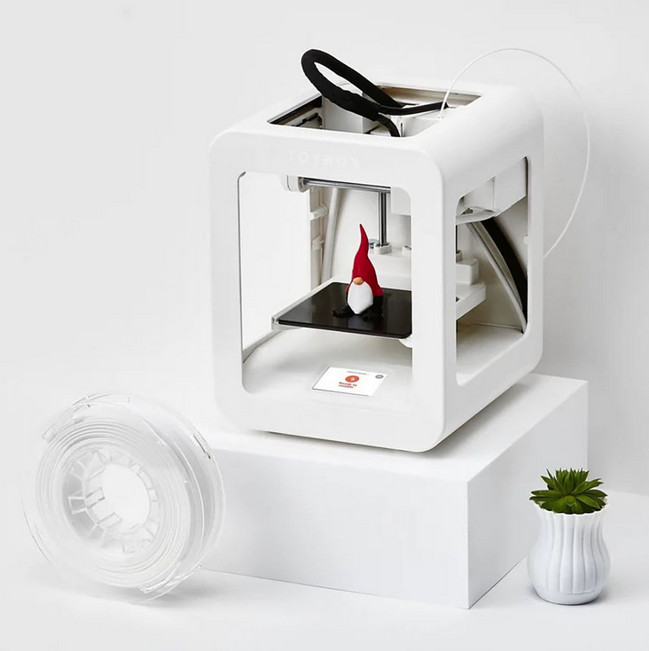 Toybox Alpha Two 3D Kid Friendly Printer and Coconut Printer Food Starter Bundle