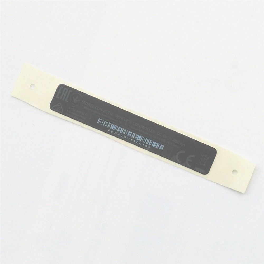 5 in 1 Pack Replacement Back Sticker Label For Playstation PS4 Controller