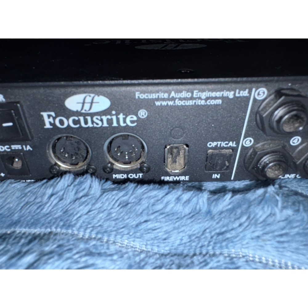 Focusrite Saffire PRO 24 Firewire Audio Interface Pro Studio Rackmount